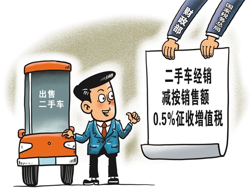 二手車征收稅率下調(diào) 媒體：二手車市場復(fù)蘇有望